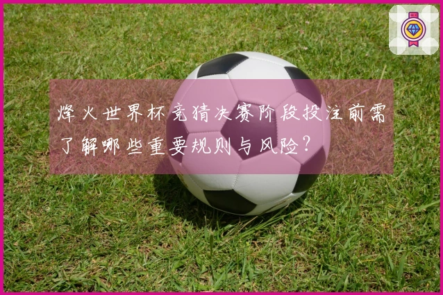 烽火世界杯竞猜决赛阶段投注前需了解哪些重要规则与风险？