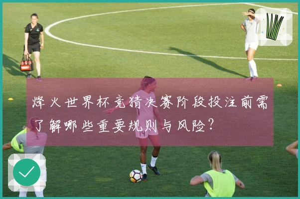 烽火世界杯竞猜决赛阶段投注前需了解哪些重要规则与风险？